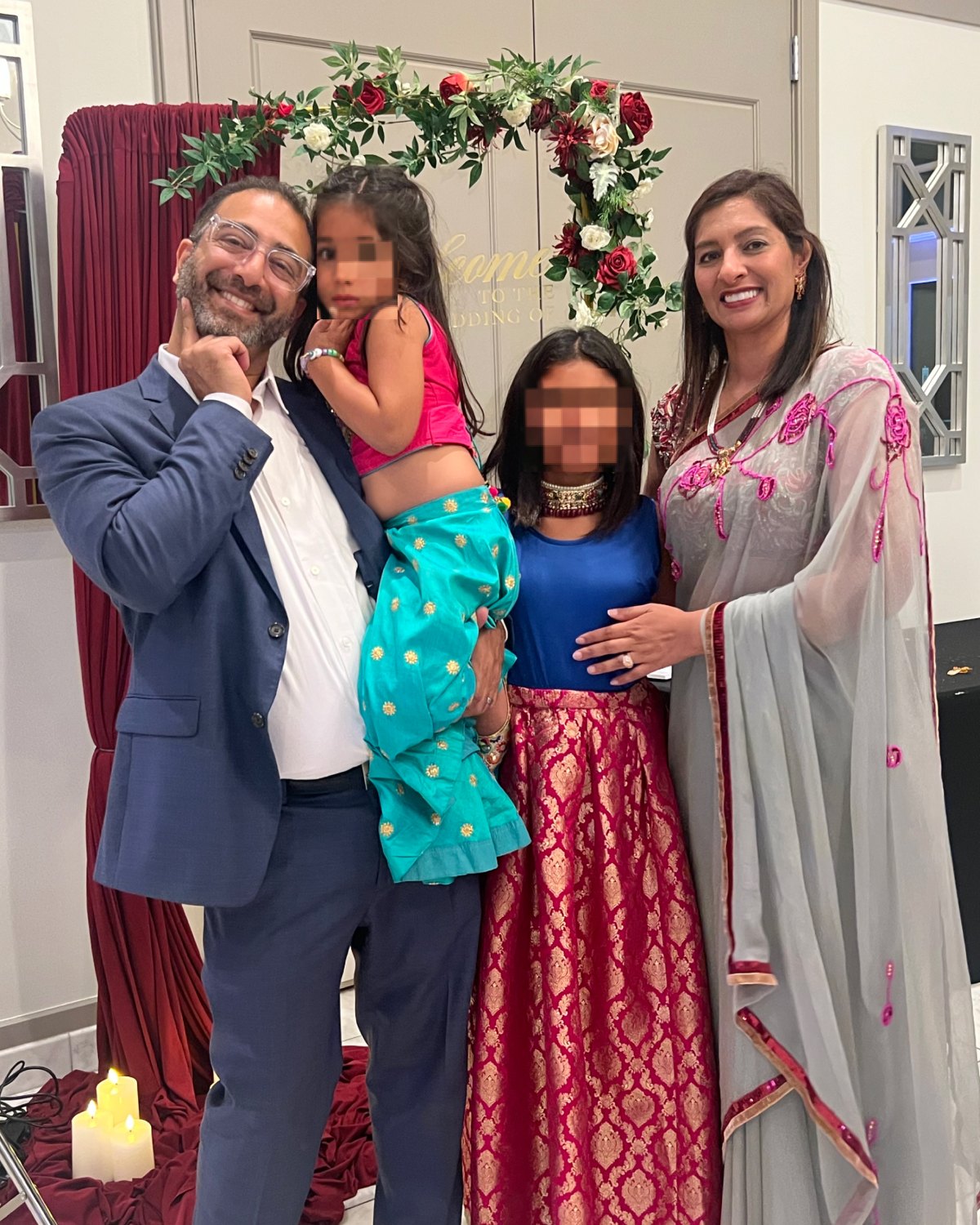 Aneil Razvi with family