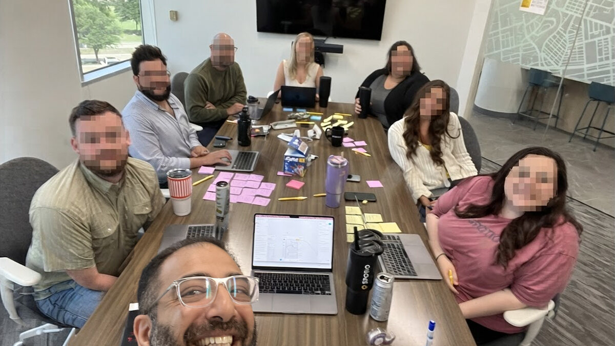 A room mid-session at a Dallas workshop